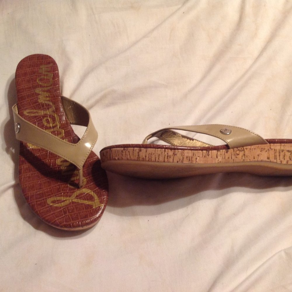 Sam Edelman sandal flip flops womens 8.5 M NWOT